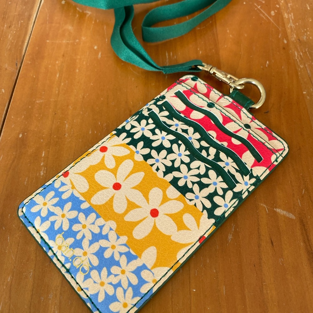 ban.do Floral Patchwork Card Holder